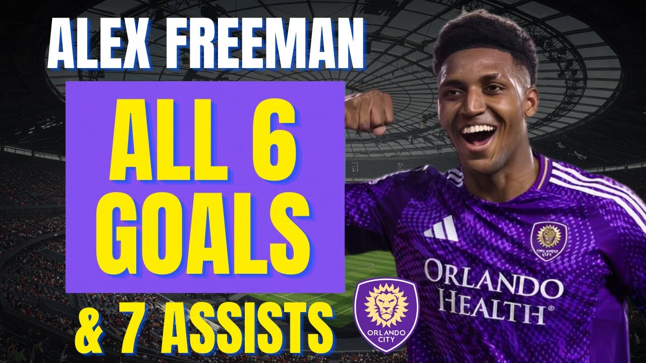 Alex Freeman - ALL 6 GOALS & ASSISTS FOR ORLANDO CITY SO FAR | Skills & Highlights