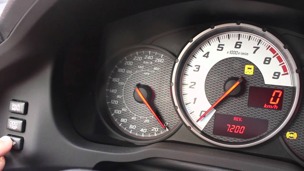 Scion FR-S: How to set the Shift Light & Gear Indicator Display Settings (BRZ GT86)