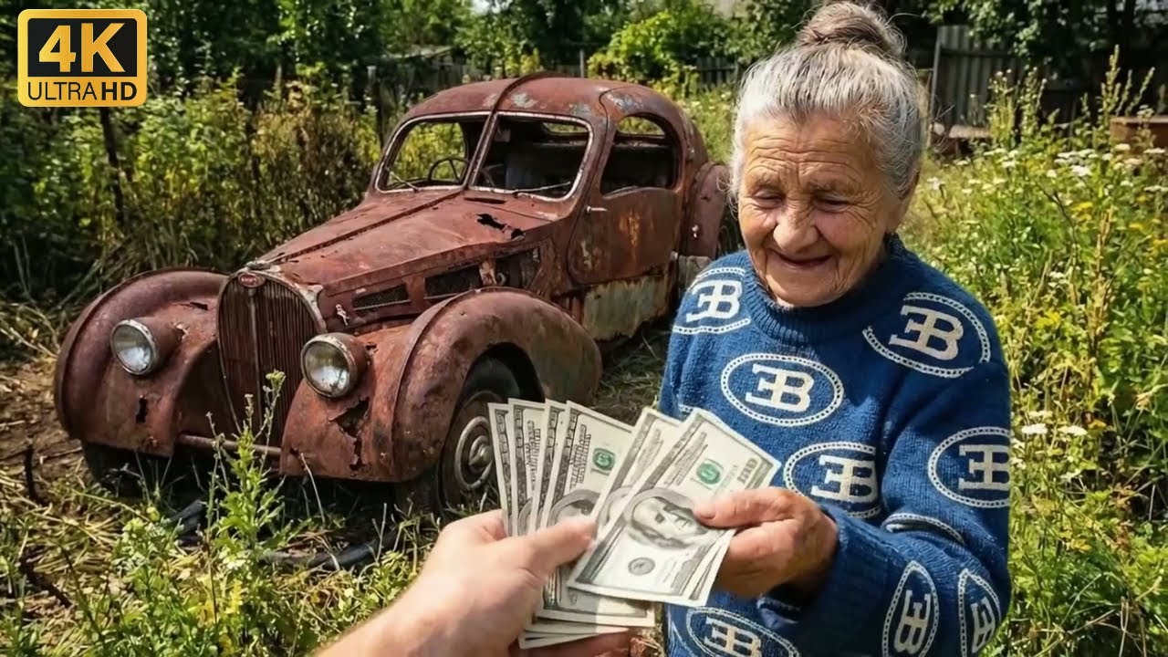 We Found 1932 Bugatti Atlantic for $1,000… Then Restored It || ASMR Car Restoration!