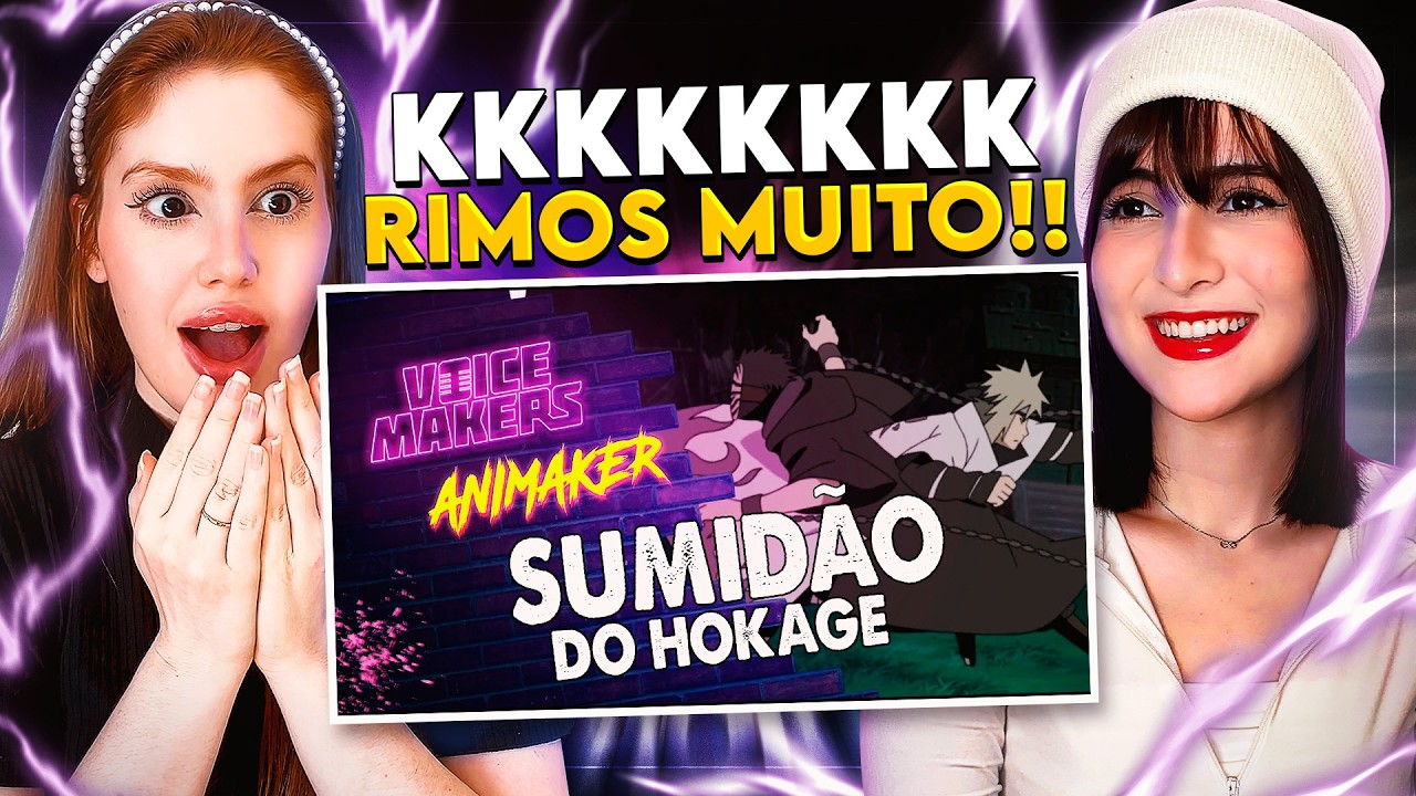 REACT | VOICE MAKERS: O SUMIDÃO DO HOKAGE 2.0 | CR Reacts