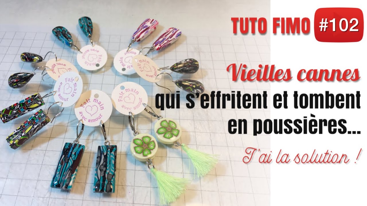 ASTUCE FIMO : Que faire de ses vieilles cannes ?
