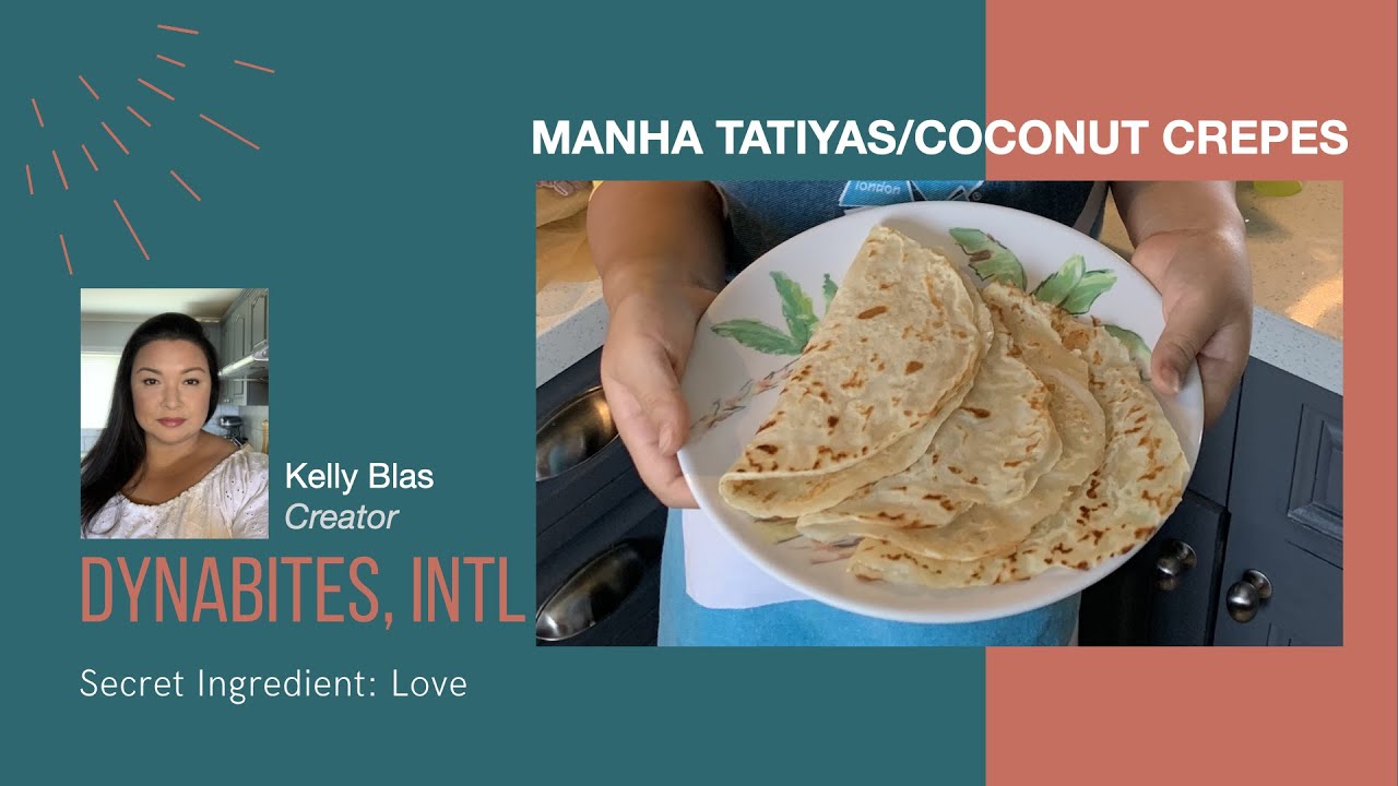 A twist on a crepe you never saw coming...try this Young Coconut Crepe (Manha Tatiyas), Guam Style.