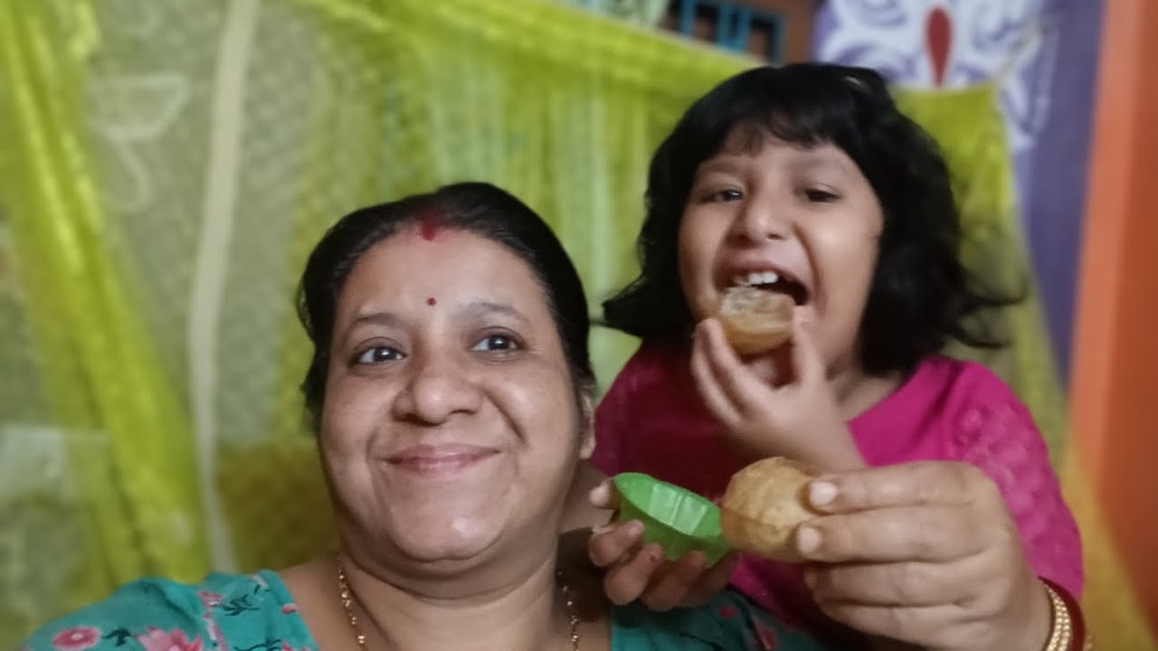 হাসির আর আমার ফুচকা party 🎉