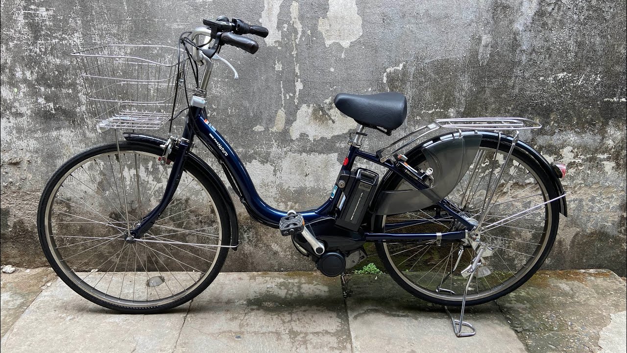 Xe đạp hỗ trợ lực điện zin nguyên bản, không độ vặn ga Yamaha pAs Natura size 26inch, Lh 0333002868