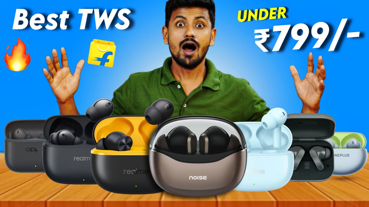 🎧 TOP 6 Best Earbuds Under 1000 in 2025 🔥 | Best TWS Under ₹1000 | Best Earbuds for Music & Calls 💯