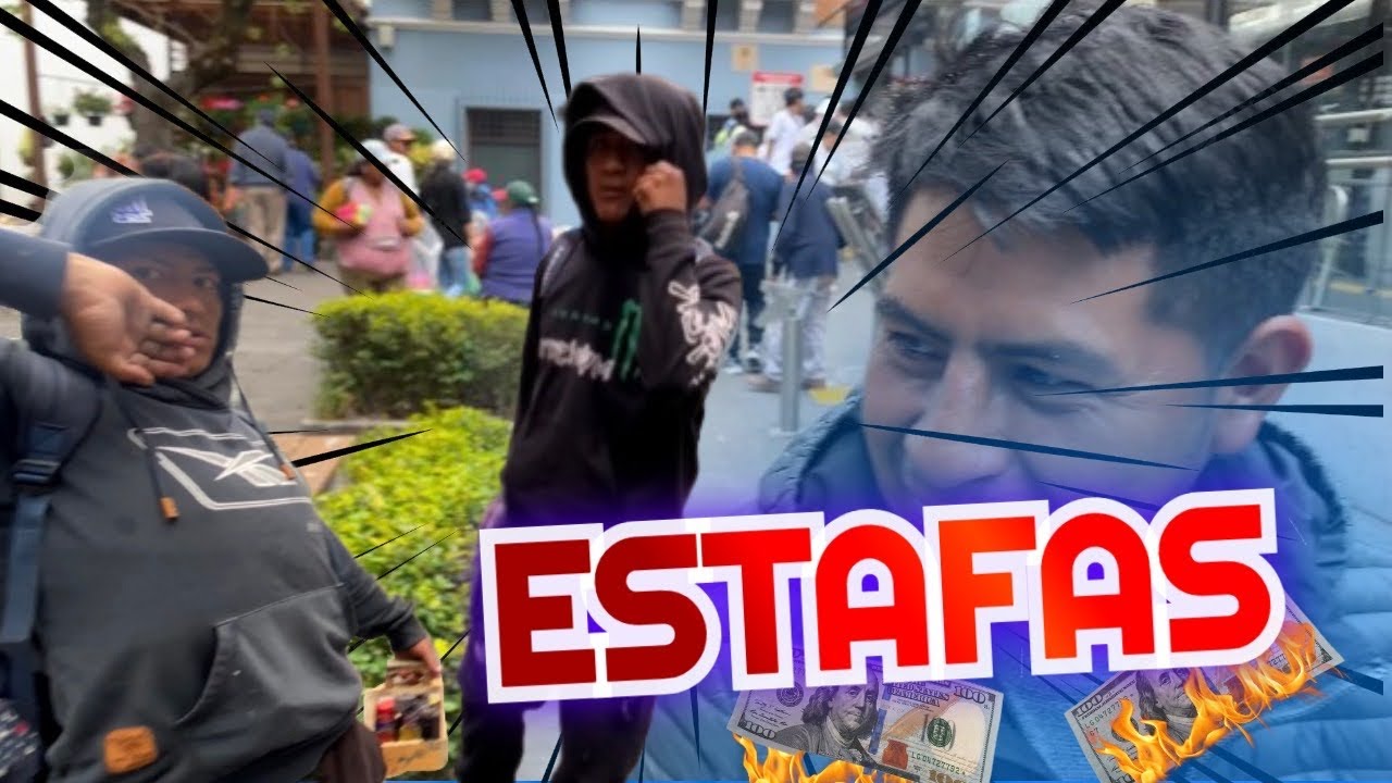 ESTAFAS de LUSTRABOTAS en el Centro Histórico de Quito