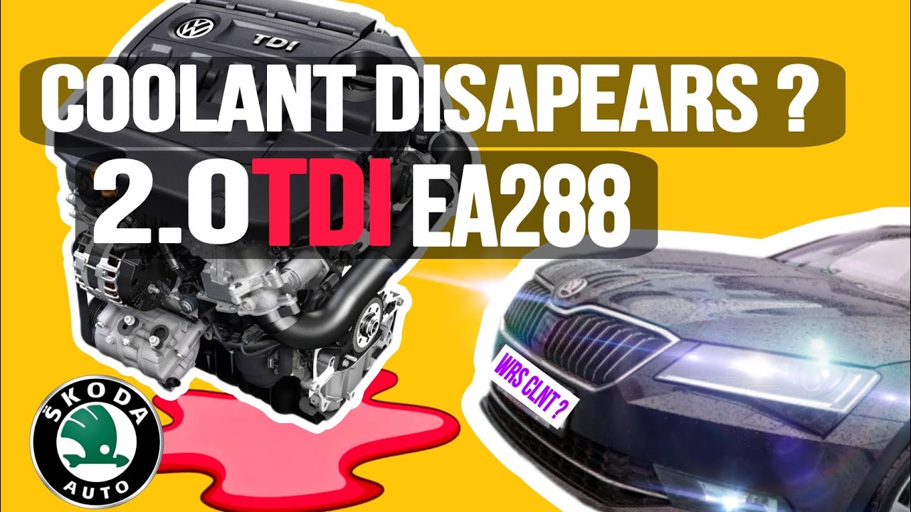 Coolant leakage ? 2.0 tdi EA288 intake manifold/oil filter housing