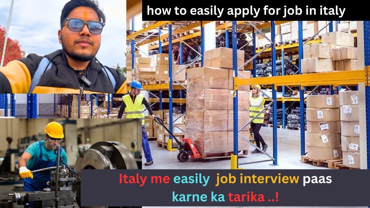 Italy Me Job Kaise Milegi? | Italy Me Naukri Pane Ka Aasaan Tarika! 🇮🇹💼! #jobs #jobsinitaly
