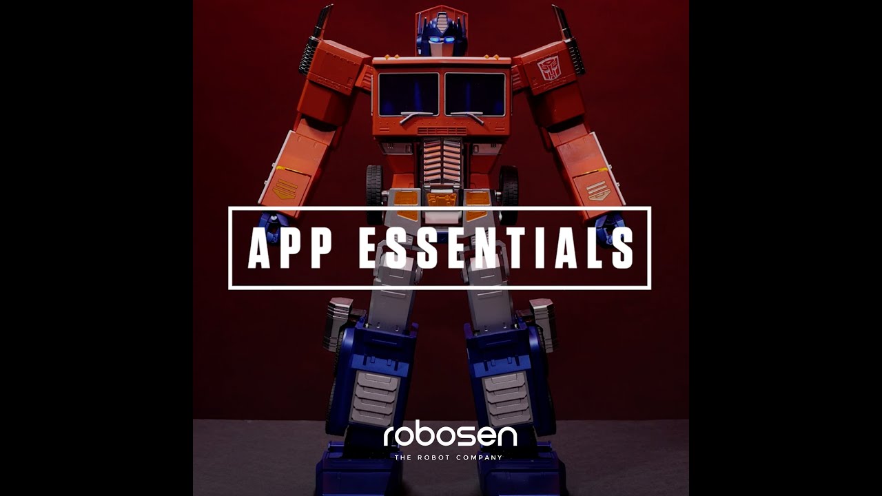 OFFICIAL -- Robosen TRANSFORMERS Optimus Prime Tutorial - APP ESSENTIALS