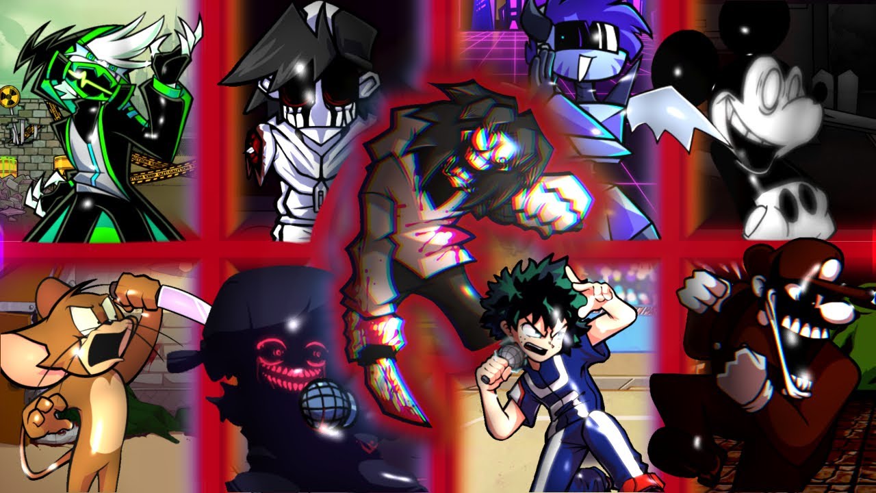 Sleeping Tragedies But Everyone Sings It🎤(FNF Different Characters Sing Sleeping Tragedies)🎶🩸