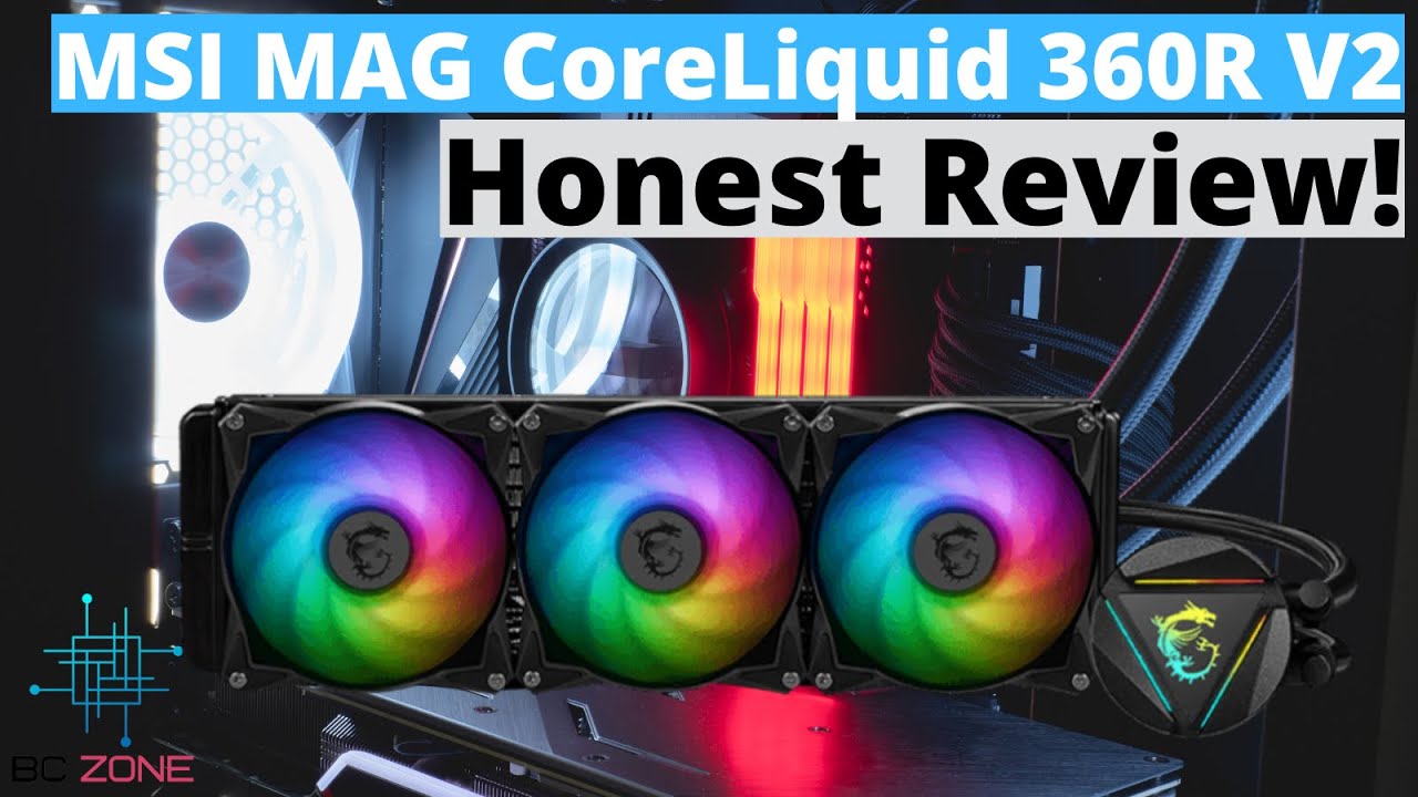 Обзор MSI MAG CoreLiquid 360R V2!