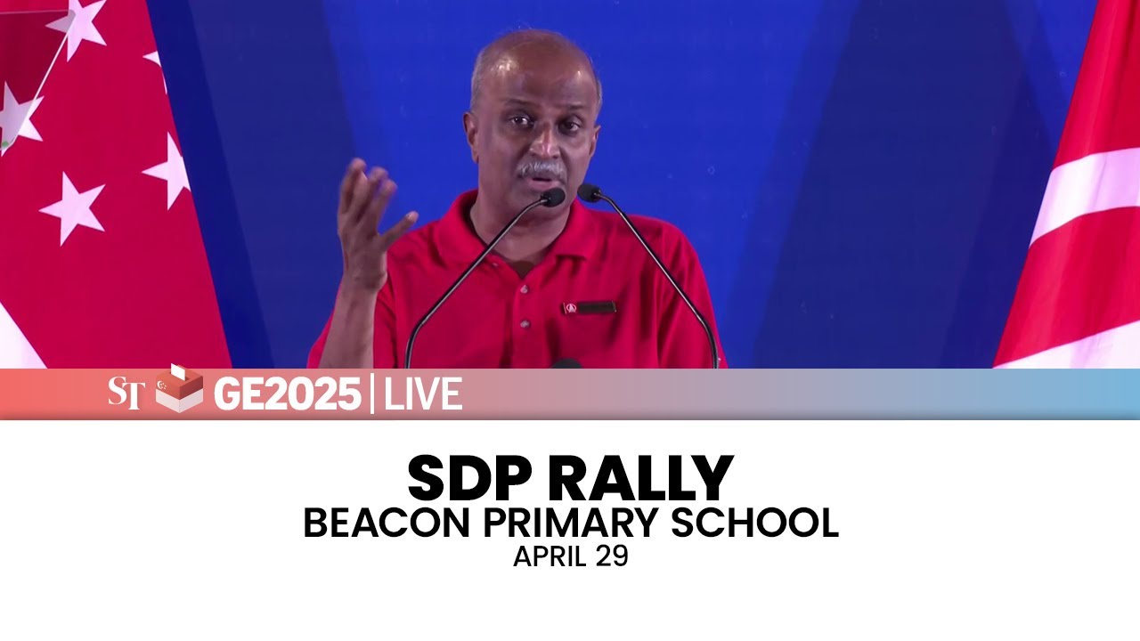 [LIVE] SDP rally at Beacon Primary School | Bukit Panjang SMC | April 29 | GE2025