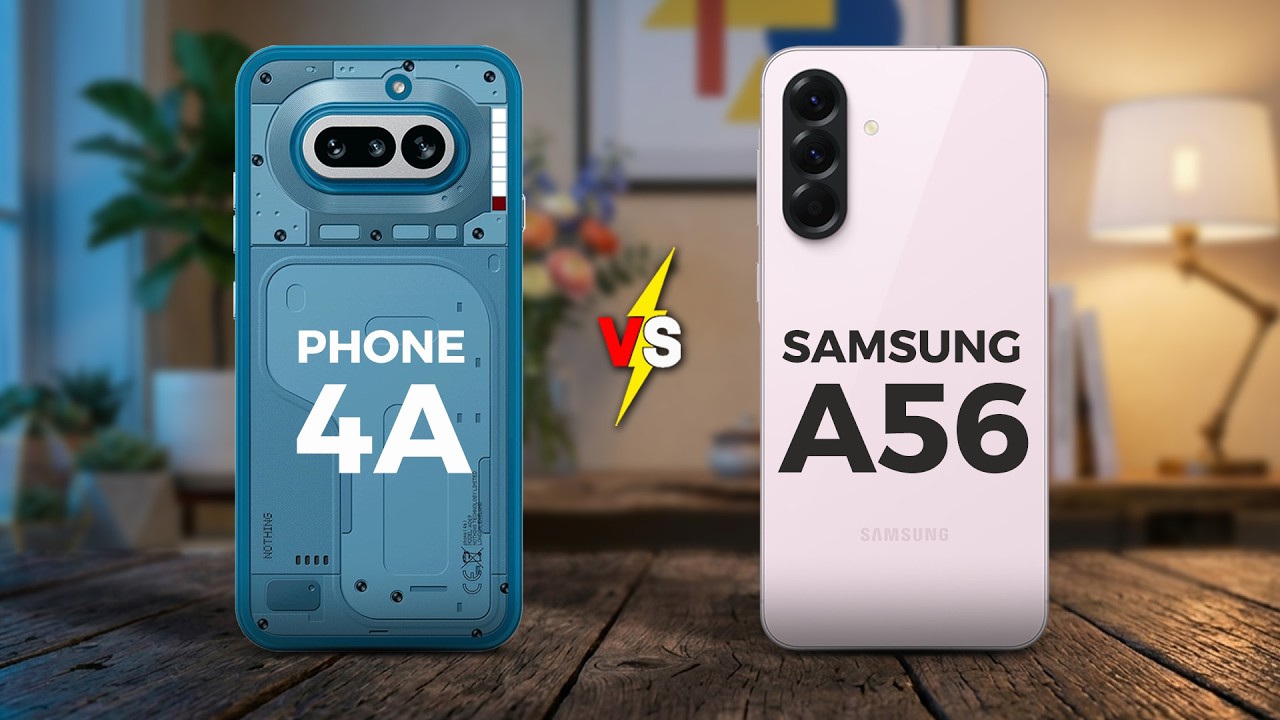 NOTHING PHONE 4A VS SAMSUNG A56 - Great Newcomer!!!
