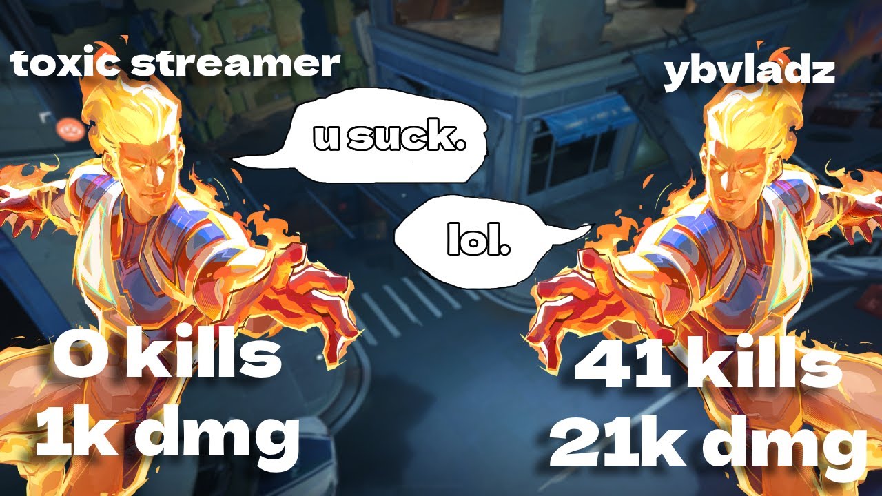 I Won BACK to BACK Against This Toxic Streamer in Marvel Rivals