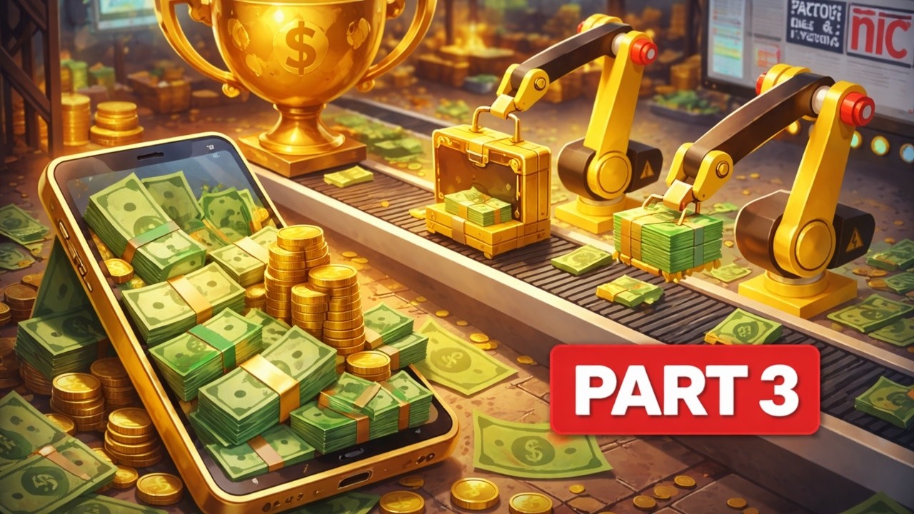 Factory: Idle & Tycoon Game 🏭 Become a Billionaire! Gameplay