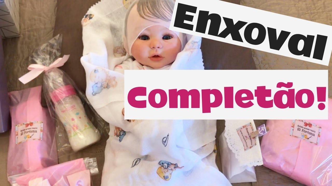 VÍDEOS MAIS PEDIDOS: ENXOVAL COMPLETÃO (feat resposta desafio)