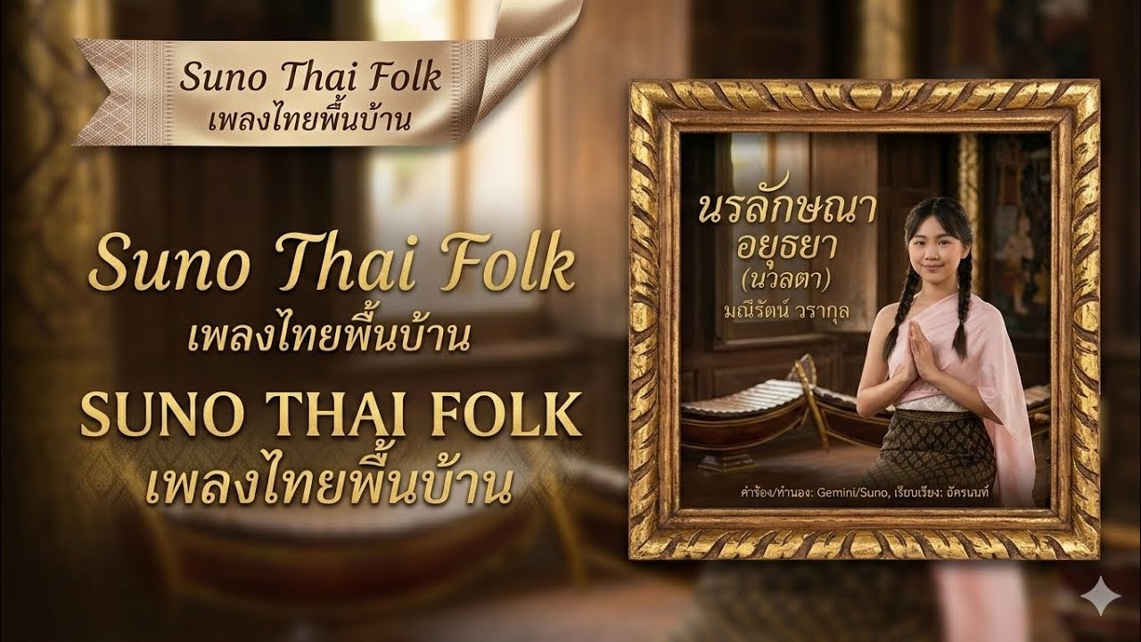 🎶[นรลักษณาอยุธยา (นวลตา) – บทเพลงสดุดีกุลสตรีศรีอยุธยา]🎶 - มณีรัตน์ วรากุล | Thai 【Official】