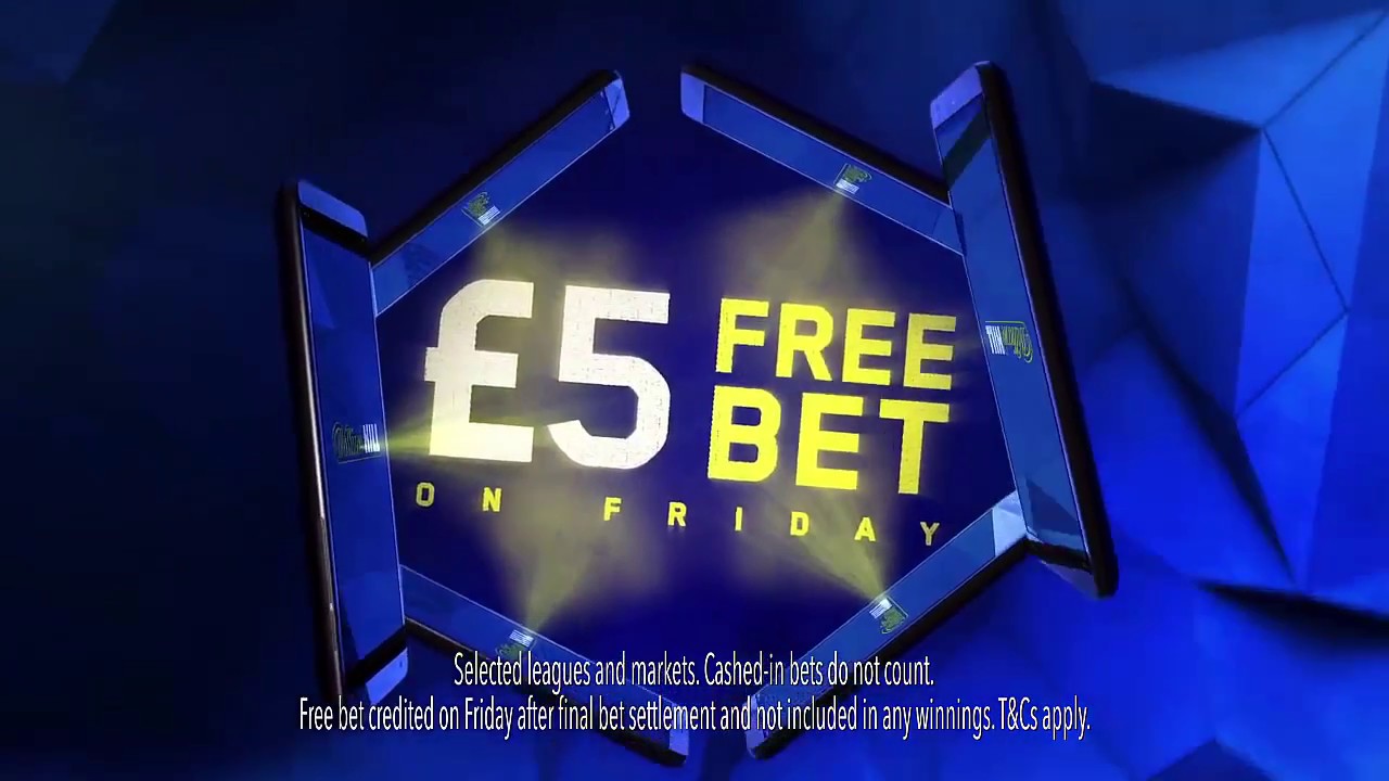 Get a &pound;5 free bet every week with William Hill Offer Club