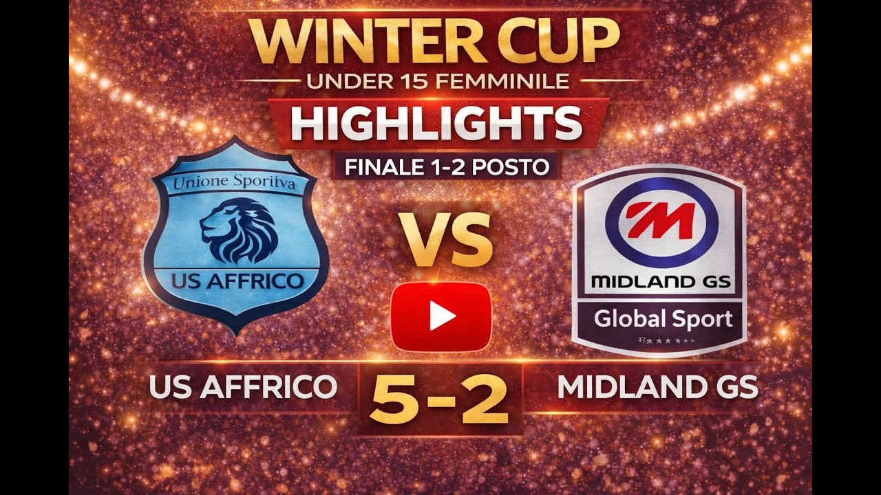 HL Finale Winter Cup C5 | Affrico 5-2 Midland GS | Finale 1°-2° posto