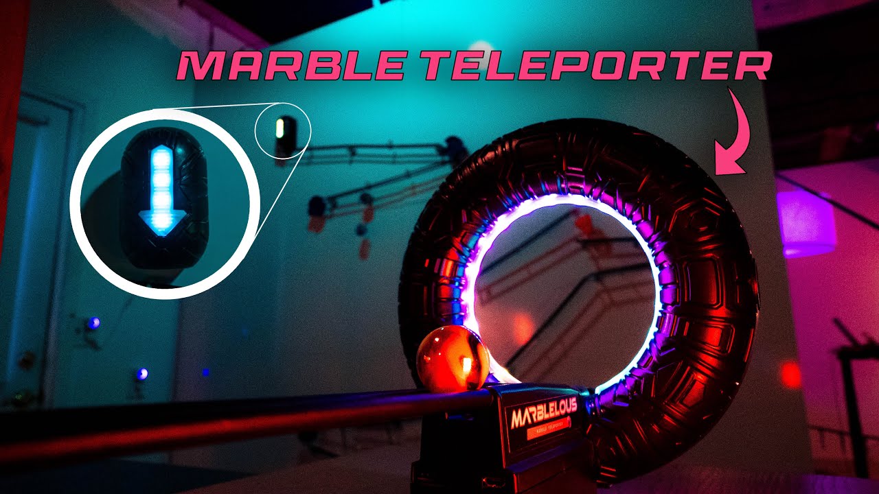 MASSIVE Smart Marble Run - Lights up the Whole House!