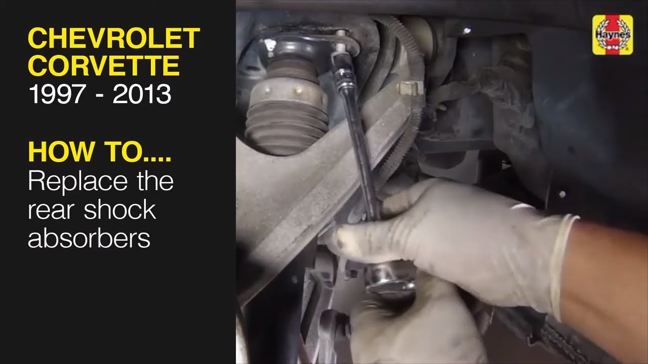 Chevrolet Corvette (1997 - 2013) - Replace the rear shock absorbers