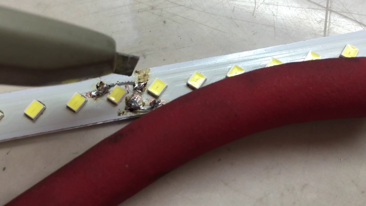 Reparar fluorescente led, Repair led light