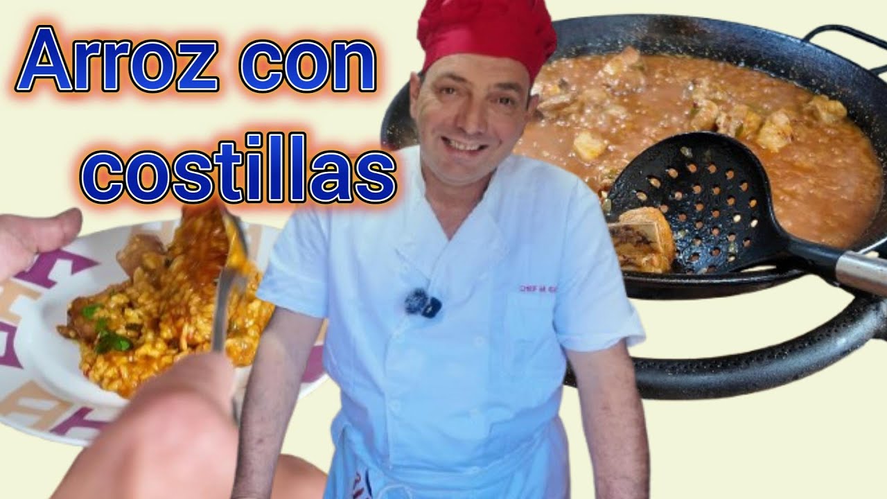 🥘Arroz con costillas 🐷FÁCIL