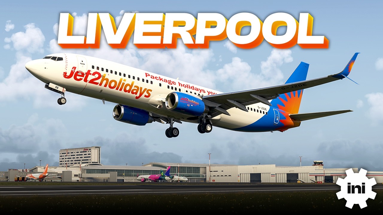 iniBuilds Ливерпуль | Microsoft Flight Simulator