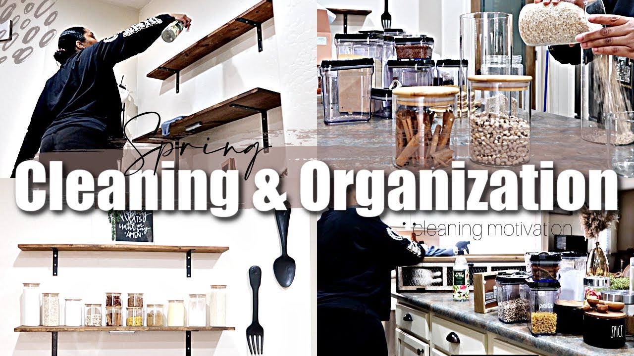 Spring CLEANING AND ORGANIZATION  Motivation | RaisingHalo