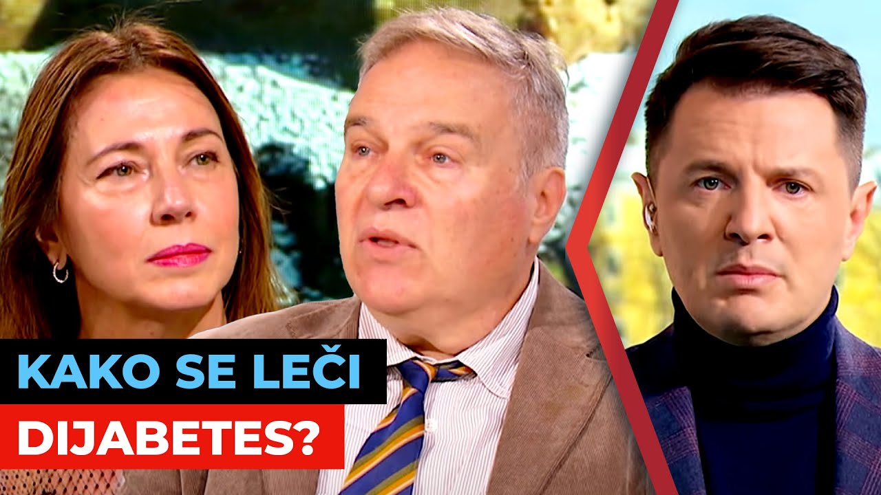 Kako se leči dijabetes i kako se živi s njim? | Dr Srđan Popović i Spomenka Babić Banković | URANAK1