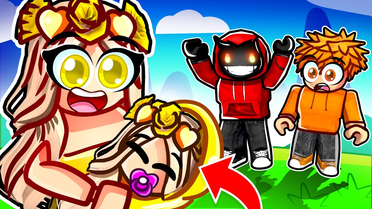 CARRY A BABY With My CRAZY SIMPS In Roblox