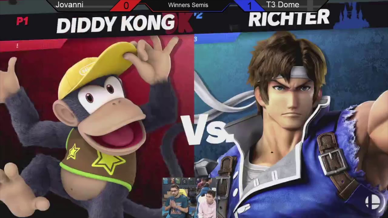 Smash Ultimate @ UCI #23 - CG | T3DOME (Richter) vs Jovanni (Diddy Kong) [W. Semis]