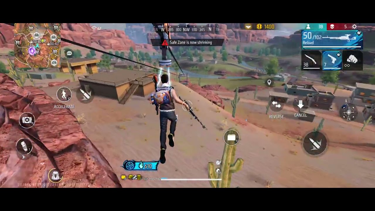 Gameplay video of free fire. Part-4. #freefire 
