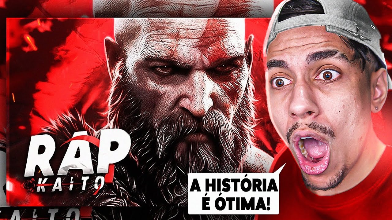 VOU TER DE JOGAR ISSO AI !! React Kratos (God of War) - Fantasma de Esparta | Kaito ‹ Ine Games ›