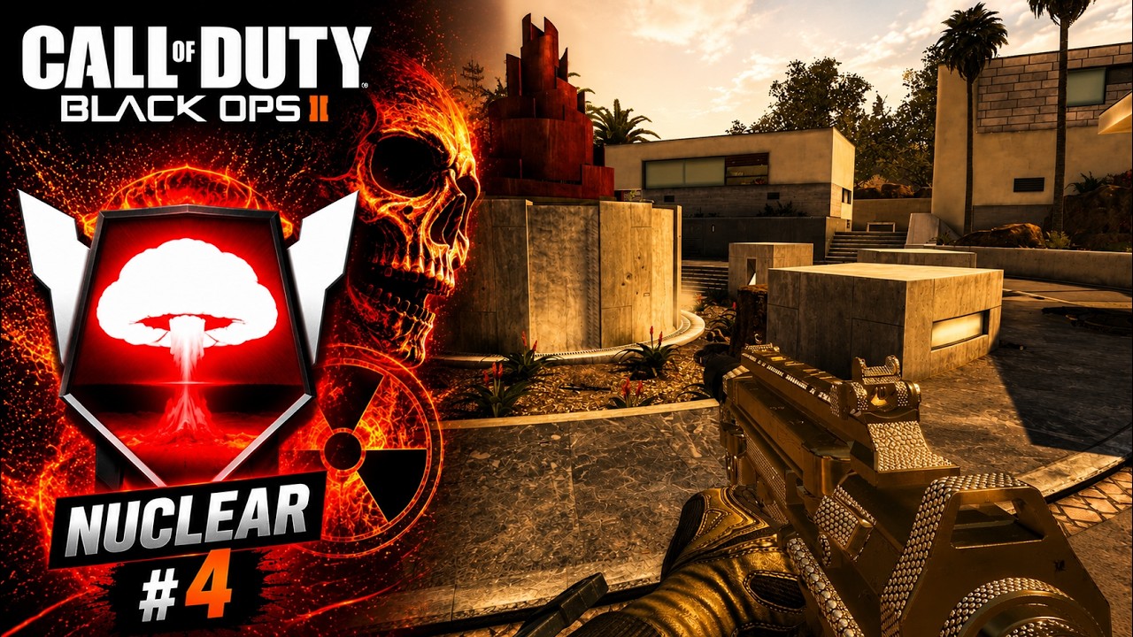 NUCLEAR Gameplay #4 | Raid | Domination |  COD: BO2