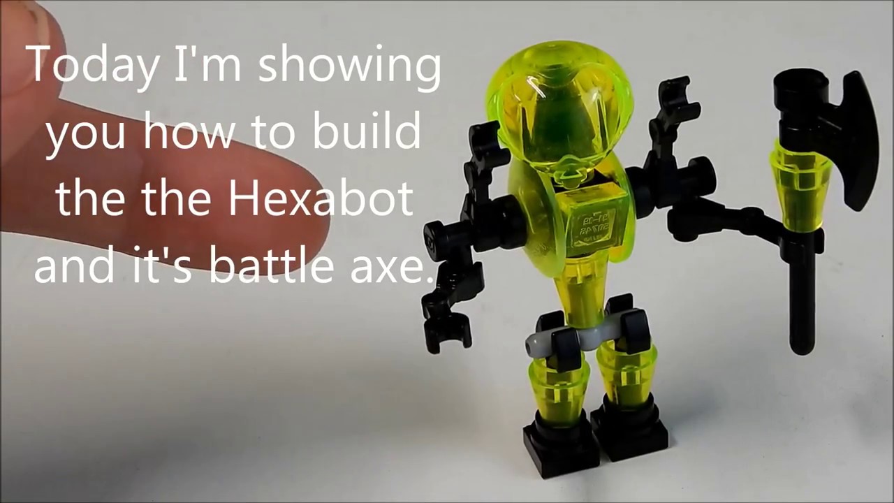 LEGO&reg; Hexabot&copy; Building Tutorial