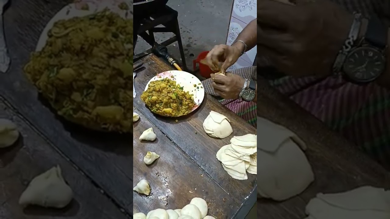 Mini Singara making | delicious potato singara| street food vendor