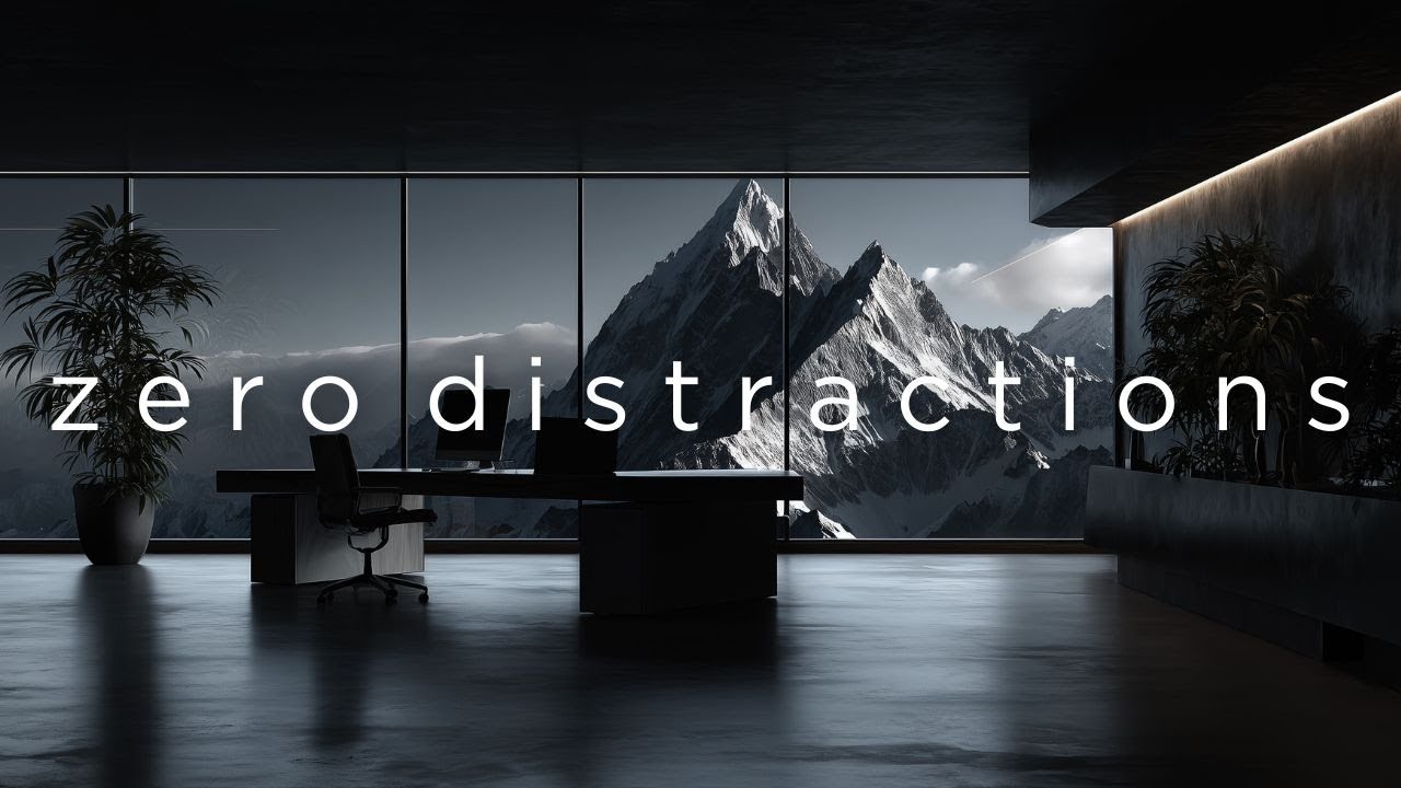 Focus Music • Zero Distractions for Deep Work, Study & Hyper Focus | Calm Productivity Soundscape
