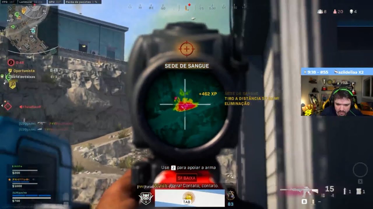 GAULES jogando WARZONE (Ft. Liminha & Bt0)!!