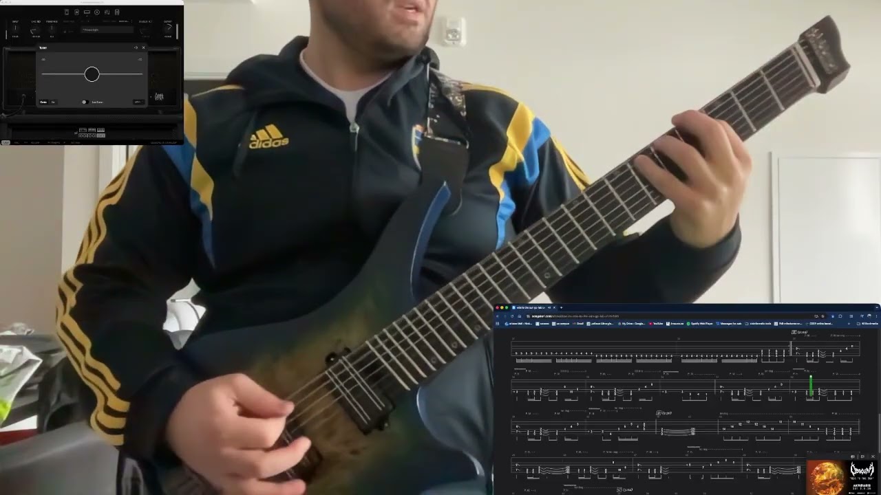 Obscura - Ode To The Sun - Guitar Cover