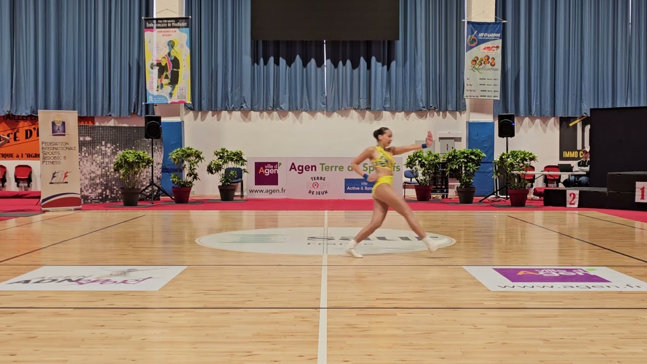 AEROBIC Elite Youth SF - LANOUX FERNANDES SOARES Lylou (GSA47)