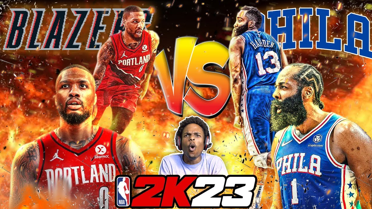 FOR THE WIN?! DAMIAN LILLARD VS JAMES HARDEN ON NBA 2K23 NEXT GEN
