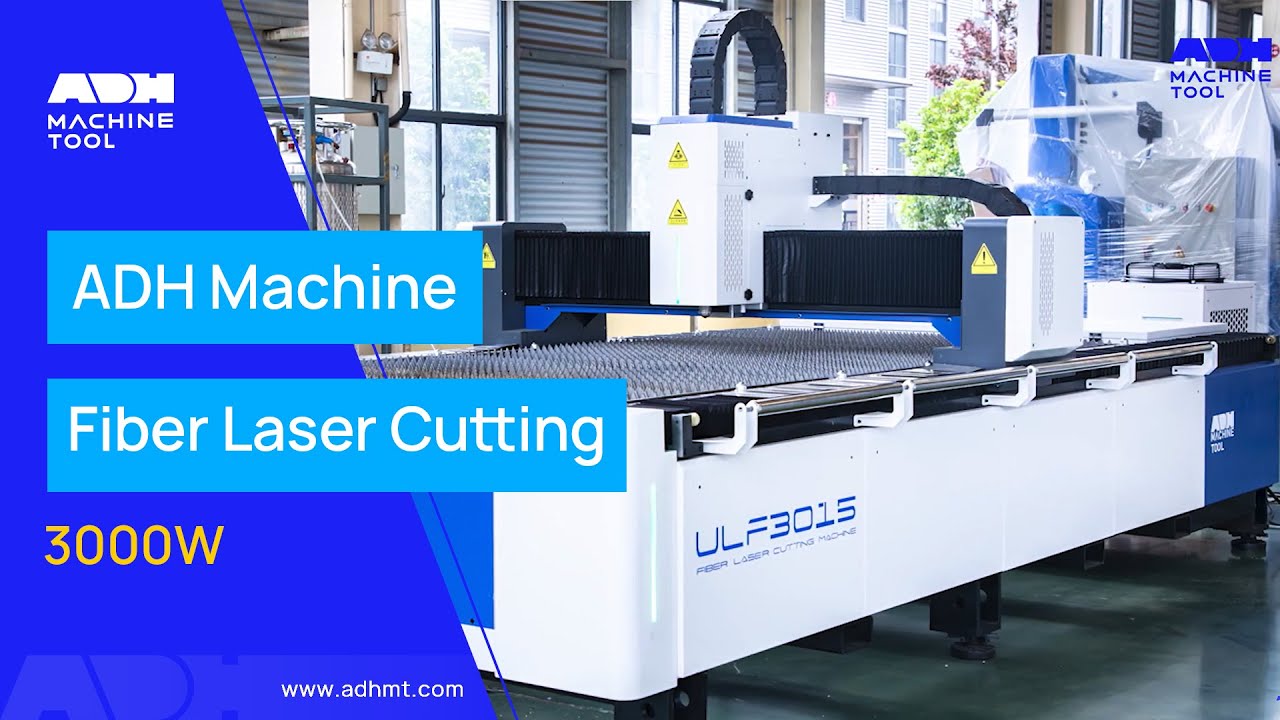 ADH 3000W 3000&times;1500 Fiber Laser Cutting Machine