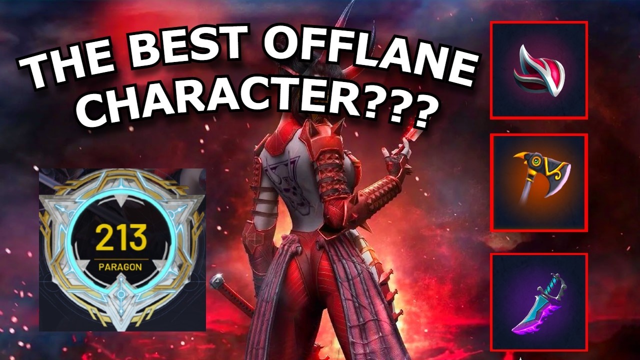 BEST OFFLANE CHARACTER? - Predecessor Ranked Gameplay