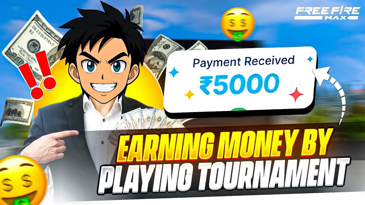Earning Money By Playing Tournament 🤑 | Free Fire Max | GOD NPG FF