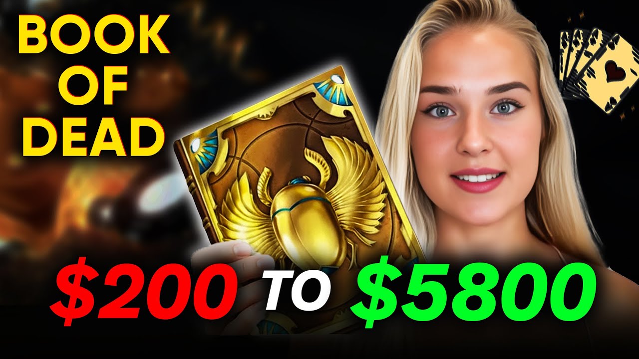Book of DEAD SLOT Strategy - ALWAYS WIN (Turn $100 into $5000)