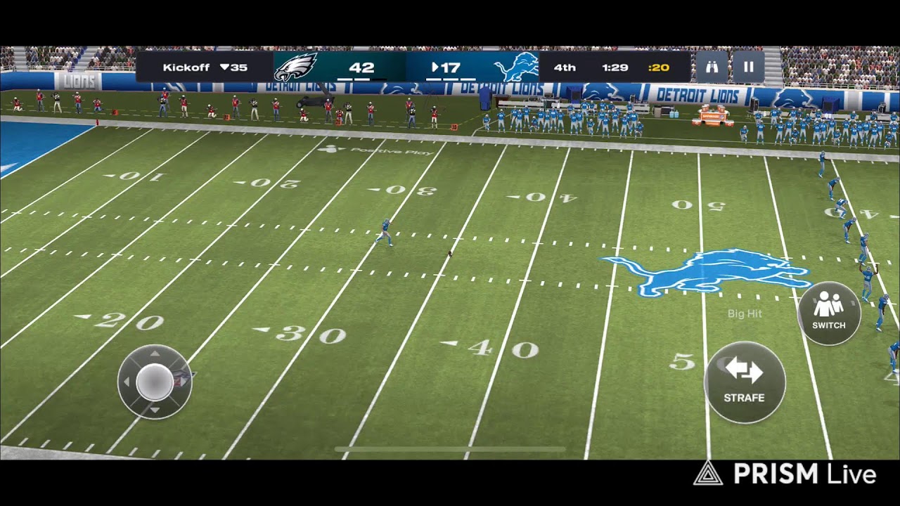 Eagles @ Lions Week 12 Season 11