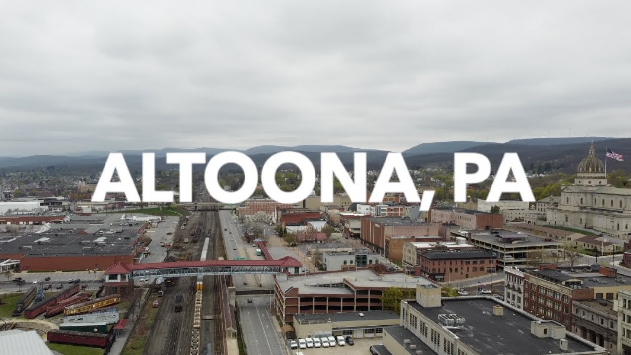 Flying over Altoona PA