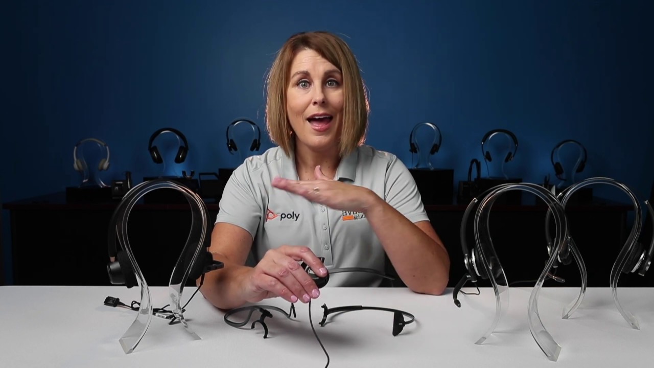 Plantronics EncorePro 500 and 700 Series Headsets by Poly