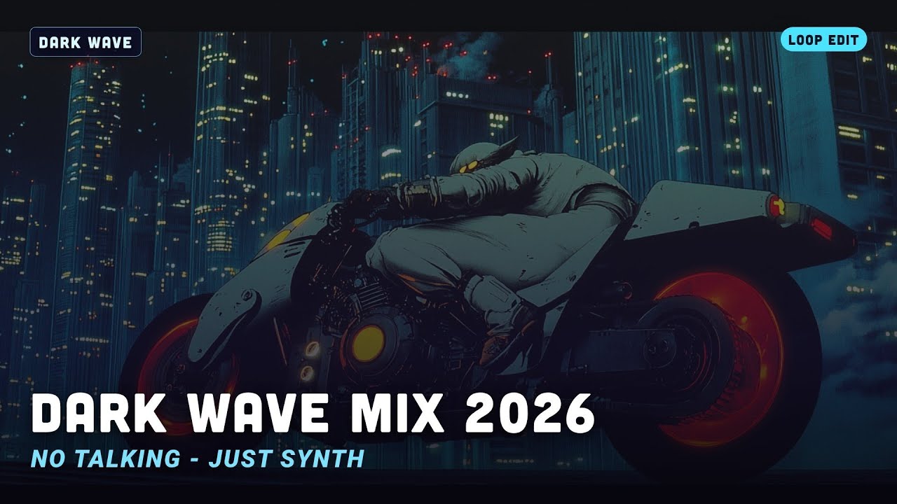 Dark Synthwave + Playlist | Smooth Transitions | Extended Session